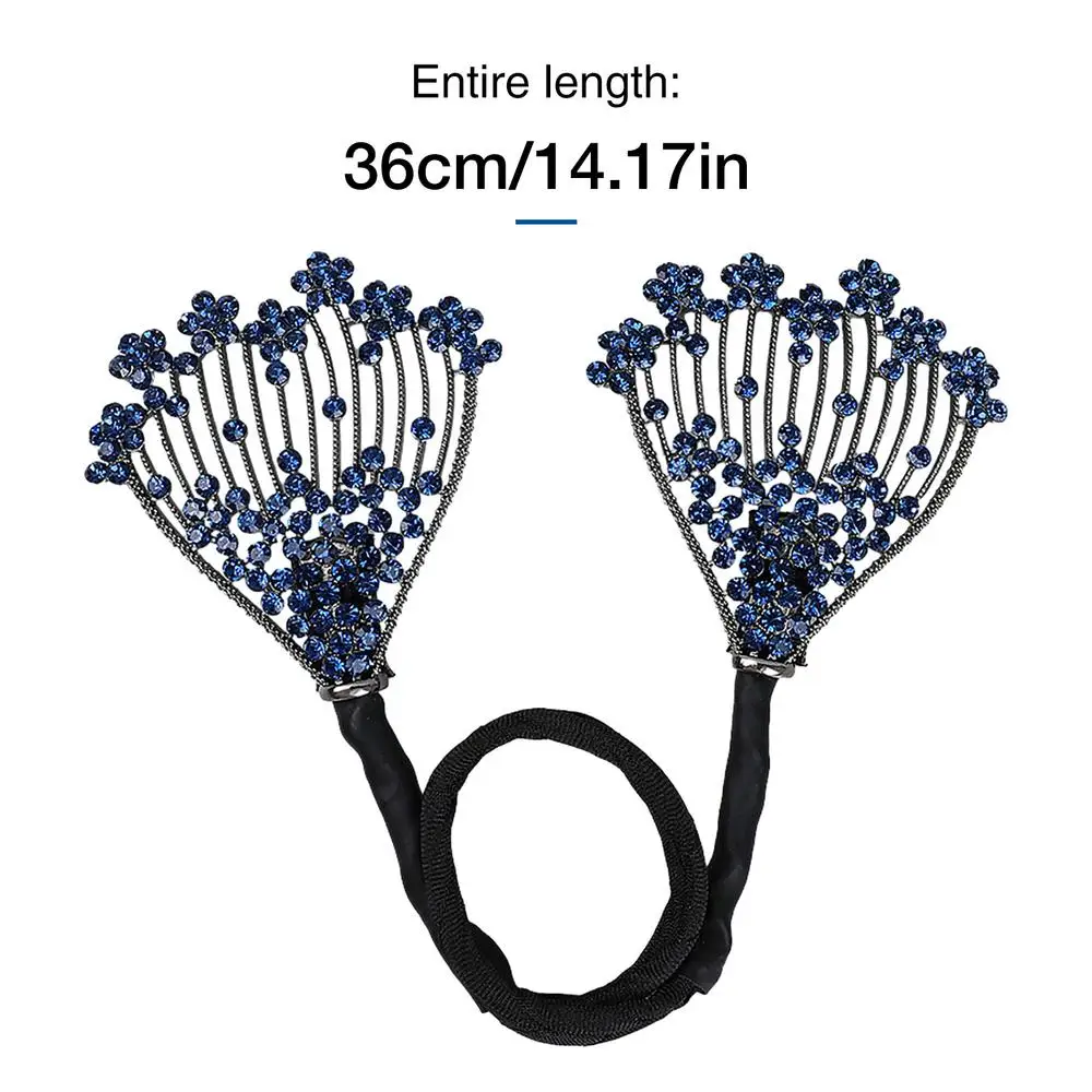 Korean Style Women's Hair Twister Crystal Curler Exquisite Temperament Hairpin Curling Hair Hairpins Elegant Hair Accessories