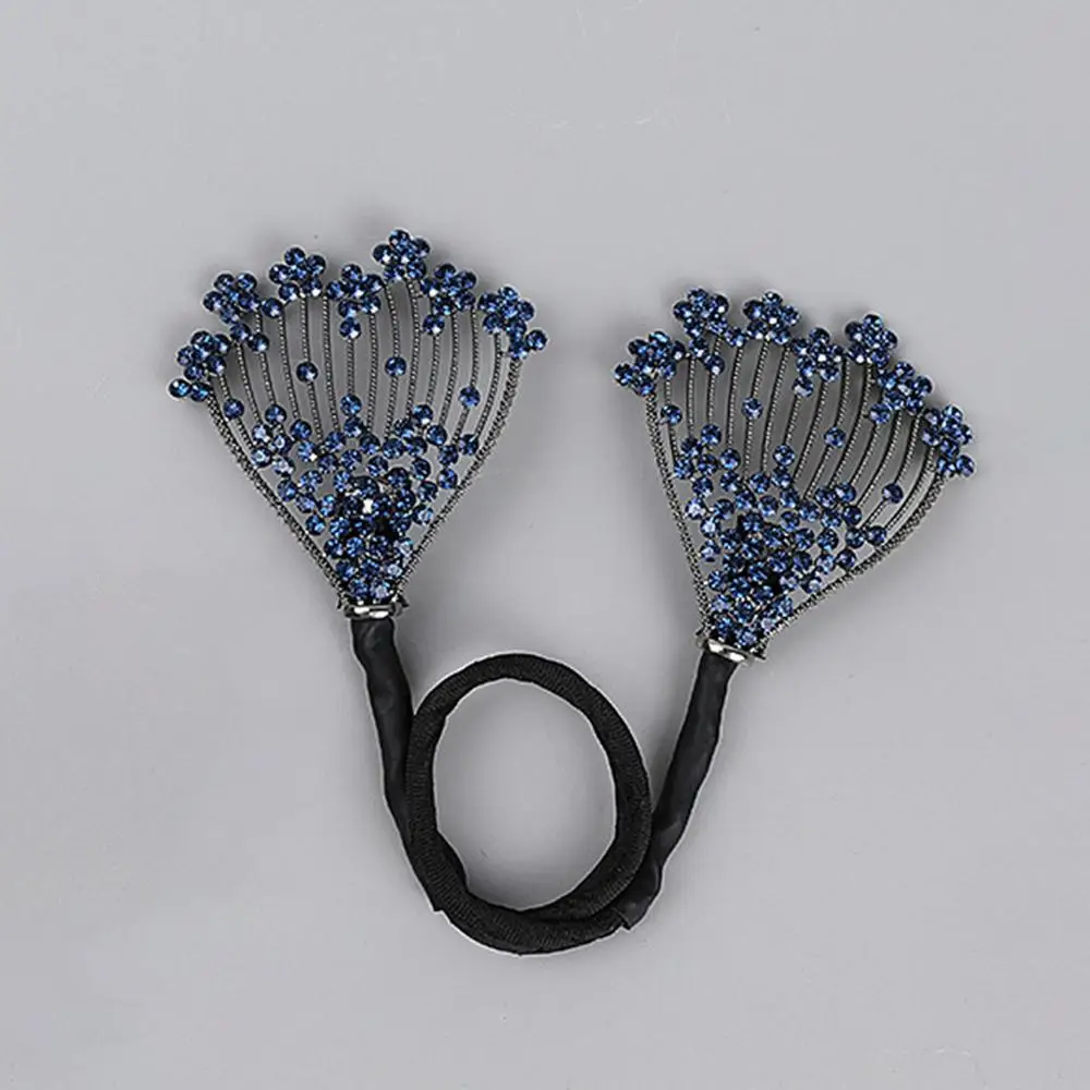 Korean Style Women's Hair Twister Crystal Curler Exquisite Temperament Hairpin Curling Hair Hairpins Elegant Hair Accessories