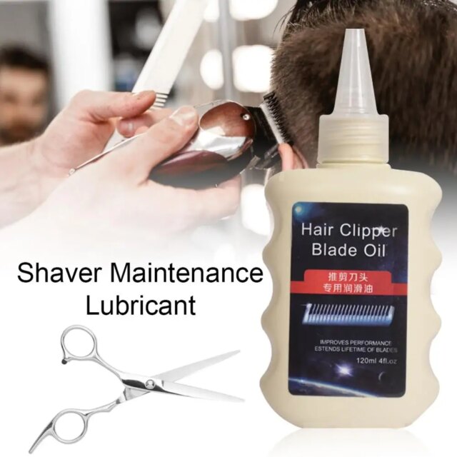 Scissors Electric Hair Clipper Blade Oil Anti-rust Shaving Head Lubricating Oil Hair Trimmer Lube For Salon Hairstyling Tools - Image 2