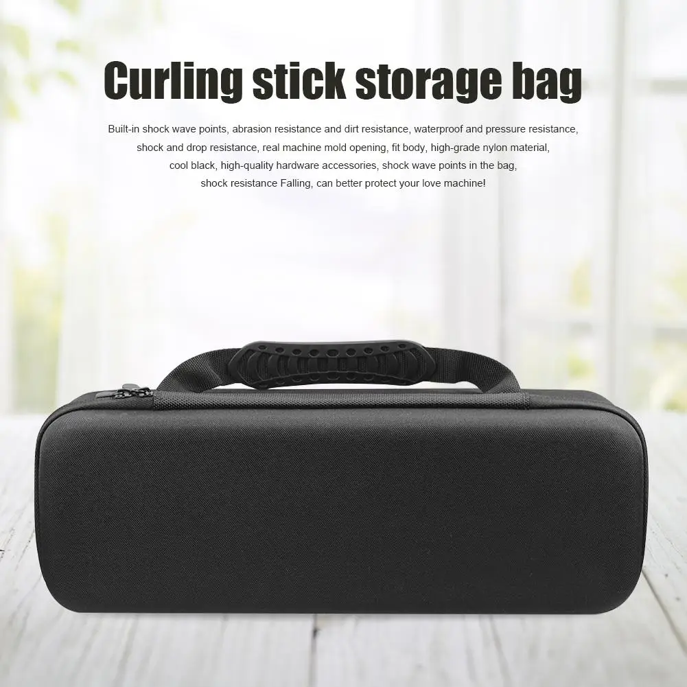 Portable Curling Hair Iron Carrying Case Organizer Travel Bag for Dyson Airwrap Curling Iron Styling Tool Pouch