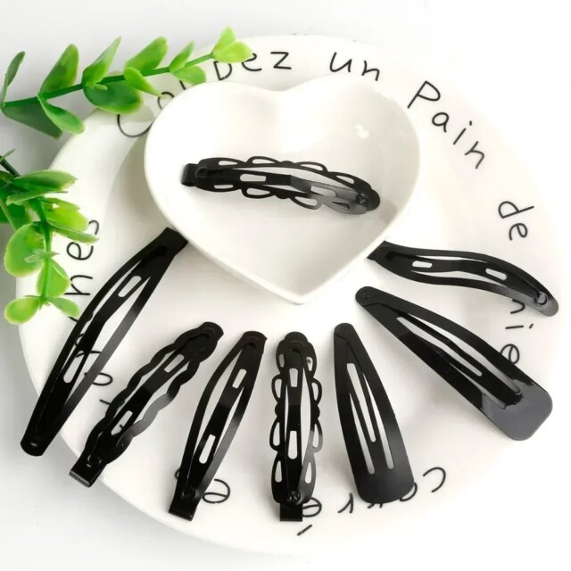 Black Sample 12pcs/set Metal Hair Barrettes Hairpins BB Headbands hair clips for girls Womens Hairgrips Hair Styling Accessories - Image 3