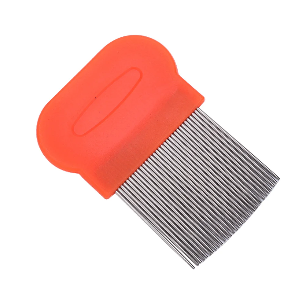 Stainless Steel Long Teeth Hair Lice Comb Density Teeth Flea Nit Dust Free Removal Hair Brush Comb Hair Care Tools