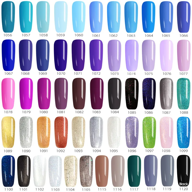 New 120 Fashion Color 12ml Venalisa Gel Polish Enamel Varnish Gel Polish For Nail Art Design Whole Set Nail Gel Lacquer Kit