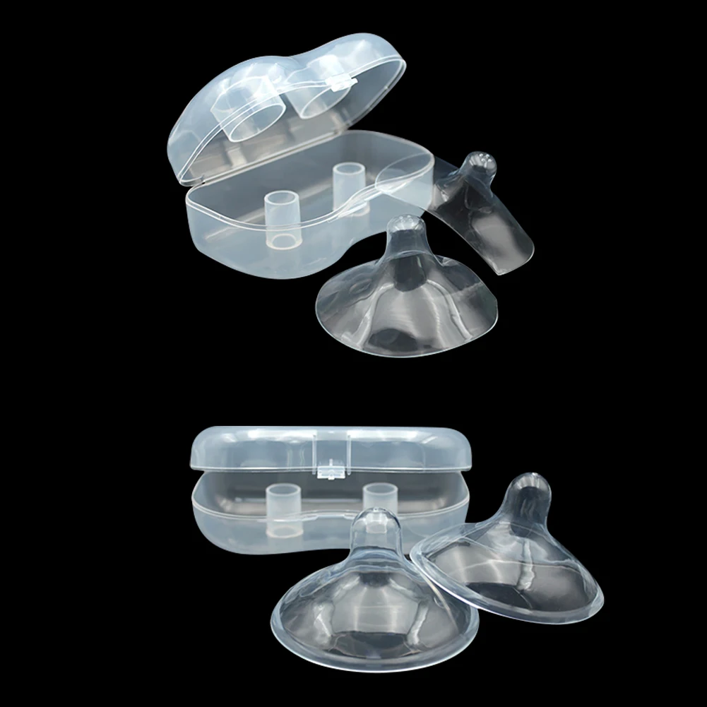 New Silicone Nipple Protectors Feeding Mothers Nipple Shields Protection Cover Breastfeeding Mother Milk Nipple