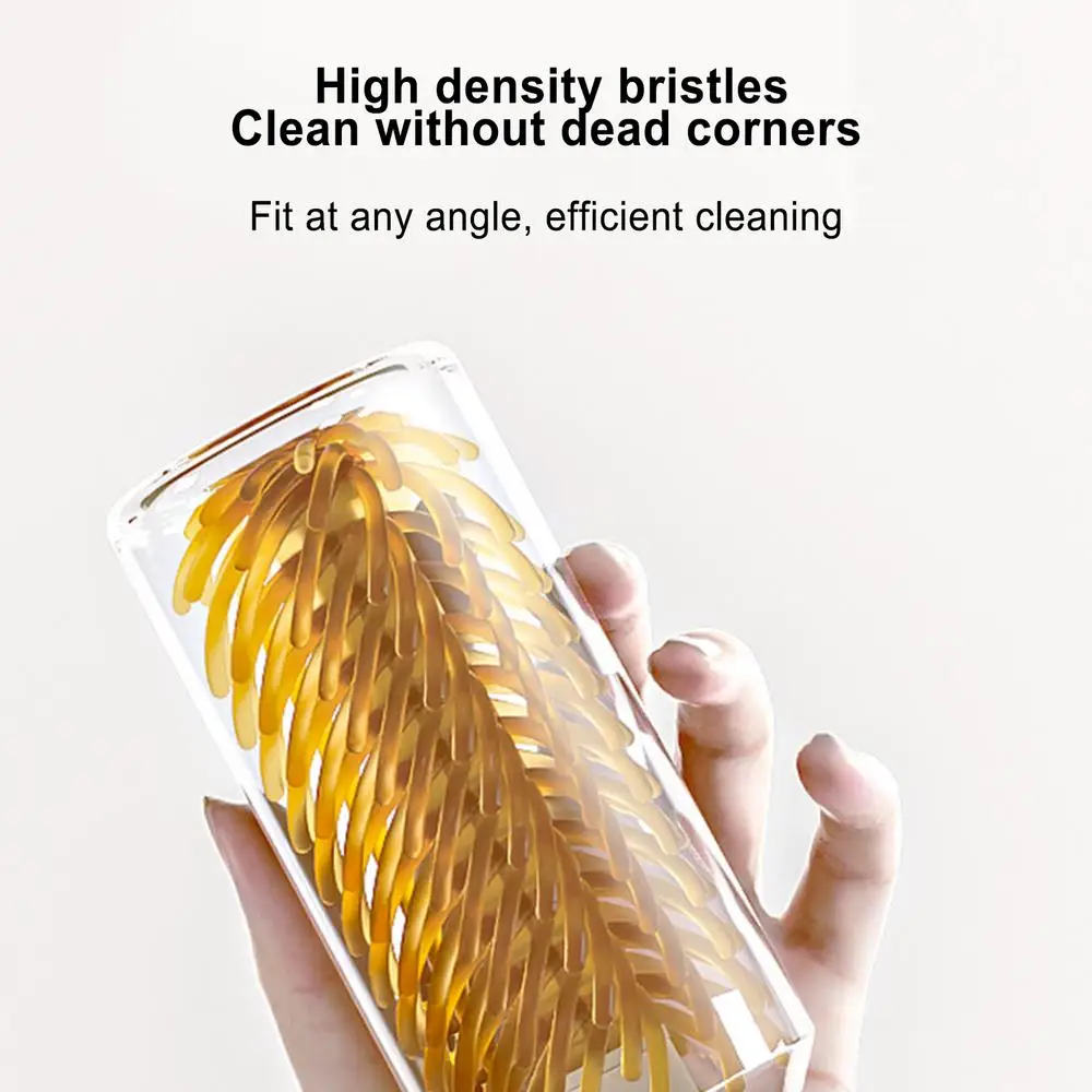 Baby Bottle Cleaning Set Bottle Brushes Bottle Scrubber Straw Brush 6 In 1 Bottle Cleaning Set Detail Brush Nipple Brush With Dr