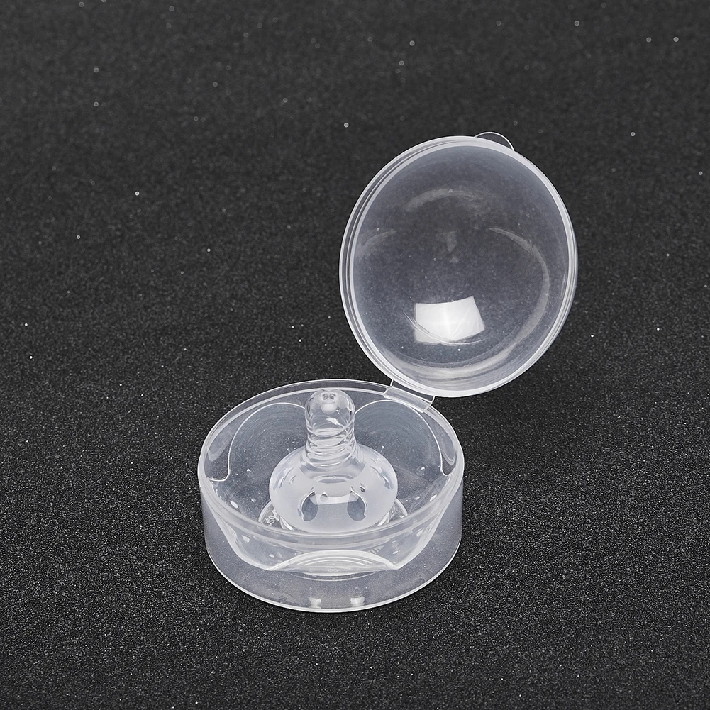 Free Size Nipple Shield Full Silicone Pacifier Breast Shield For Moms Breastfeeding Nipple Protectors Anti-bite Pacifier Moms