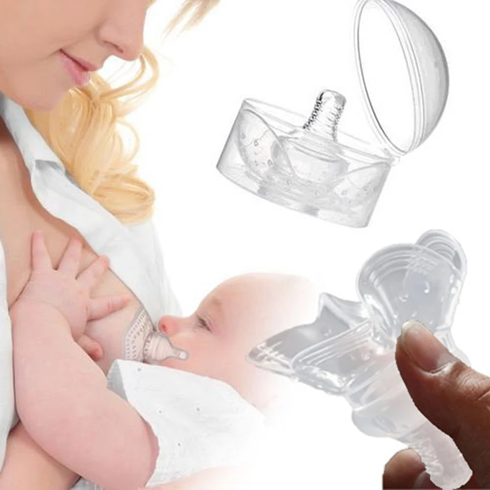 Free Size Nipple Shield Full Silicone Pacifier Breast Shield For Moms Breastfeeding Nipple Protectors Anti-bite Pacifier Moms