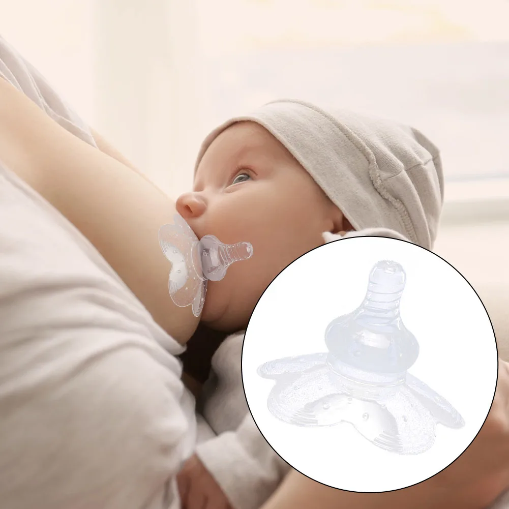 Free Size Nipple Shield Full Silicone Pacifier Breast Shield For Moms Breastfeeding Nipple Protectors Anti-bite Pacifier Moms