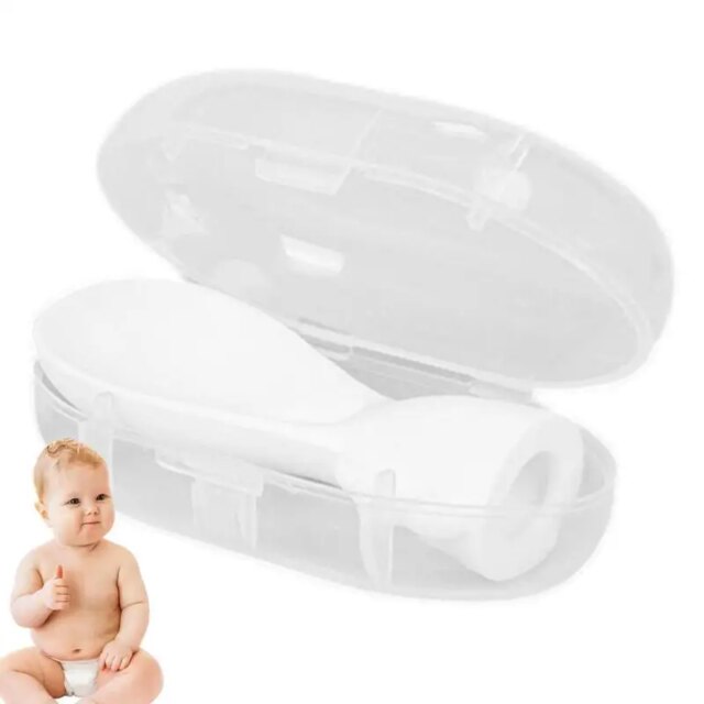 Feeding Spoon First Stage Spoon Tip Baby Training Spoon Baby Utensils Feeding Supplies For Parent & Self-Feeding Baby Feeding