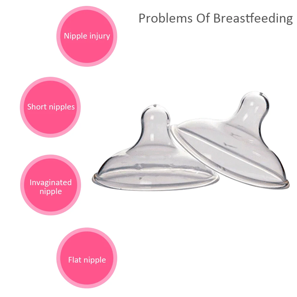 Silicone Nipple Protector Nipple Shield Cover Breastfeeding Mother Milk Silicone Nipple