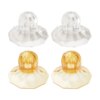 Supple Cups 1 Pair Nipple Sucking Supple Nips Inverted Nipple Corrector Nipple Sucker Breast Nipple Suction Cups For