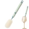 Long Handle Bottle Brush Cup Washing Brush Bottle Soft Brush Sponge Cup Brush For Efficient Cleaning Long Handle Brush For Deep