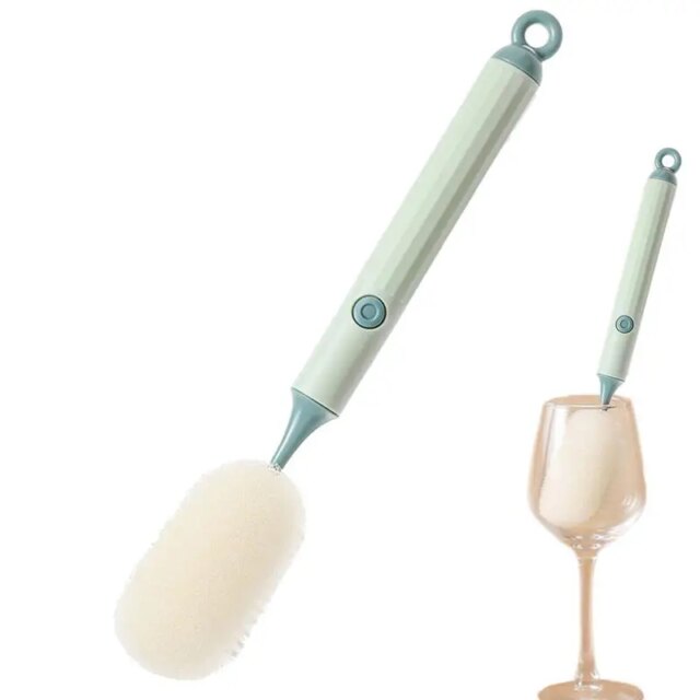 Long Handle Bottle Brush Cup Washing Brush Bottle Soft Brush Sponge Cup Brush For Efficient Cleaning Long Handle Brush For Deep