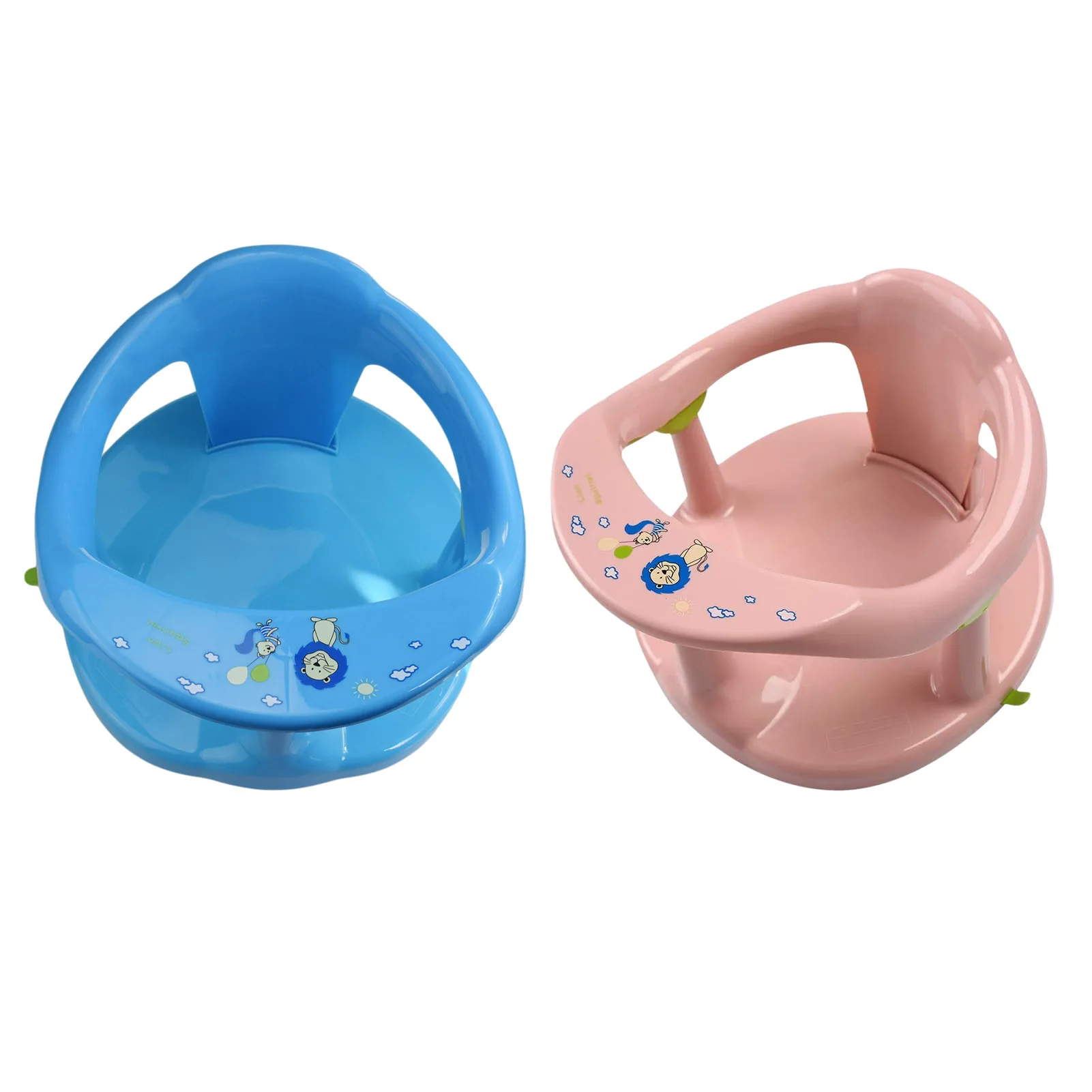 Baby Shower Stool Bath Chair Child With Suction Cup Safe And Stable Child Bathtub Non-Slip Stool Baby Safety Seat Removal