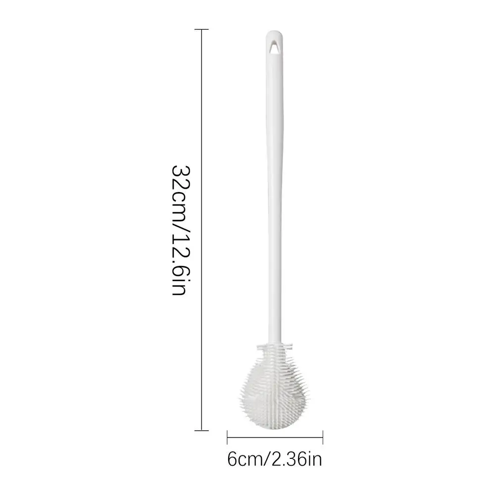 Bottle Cleaner Brush Long Handle Bottle Scrubber Brush Hangable Bottle Cleaner For Cups Glassware Bottle Scrubber For Narrow