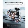 REDTIGER 4.4" Baby Car Camera 1080P HD Recording Full-Color Night Vision Infant Safety Car Seat Camera with 140° Wide Angle - Image 4
