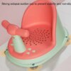Portable Baby Bath Tub Seat With Backrest Support And Suction Cups Durable Shower Chair Stool For Bathroom Accessories - Image 4