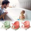 Portable Baby Bath Tub Seat With Backrest Support And Suction Cups Durable Shower Chair Stool For Bathroom Accessories - Image 6