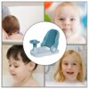 Toddler Bath Chair Baby Bath Support Seat With Adjustable Backrest Portable Baby Bath Chair With Suction Cup Base Non-Slip Bath - Image 5