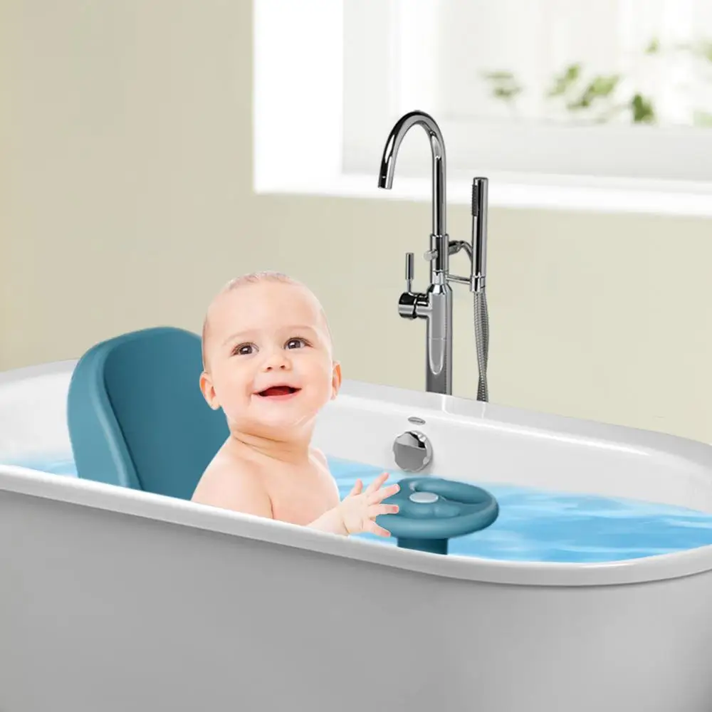 Toddler Bath Chair Baby Bath Support Seat With Adjustable Backrest Portable Baby Bath Chair With Suction Cup Base Non-Slip Bath