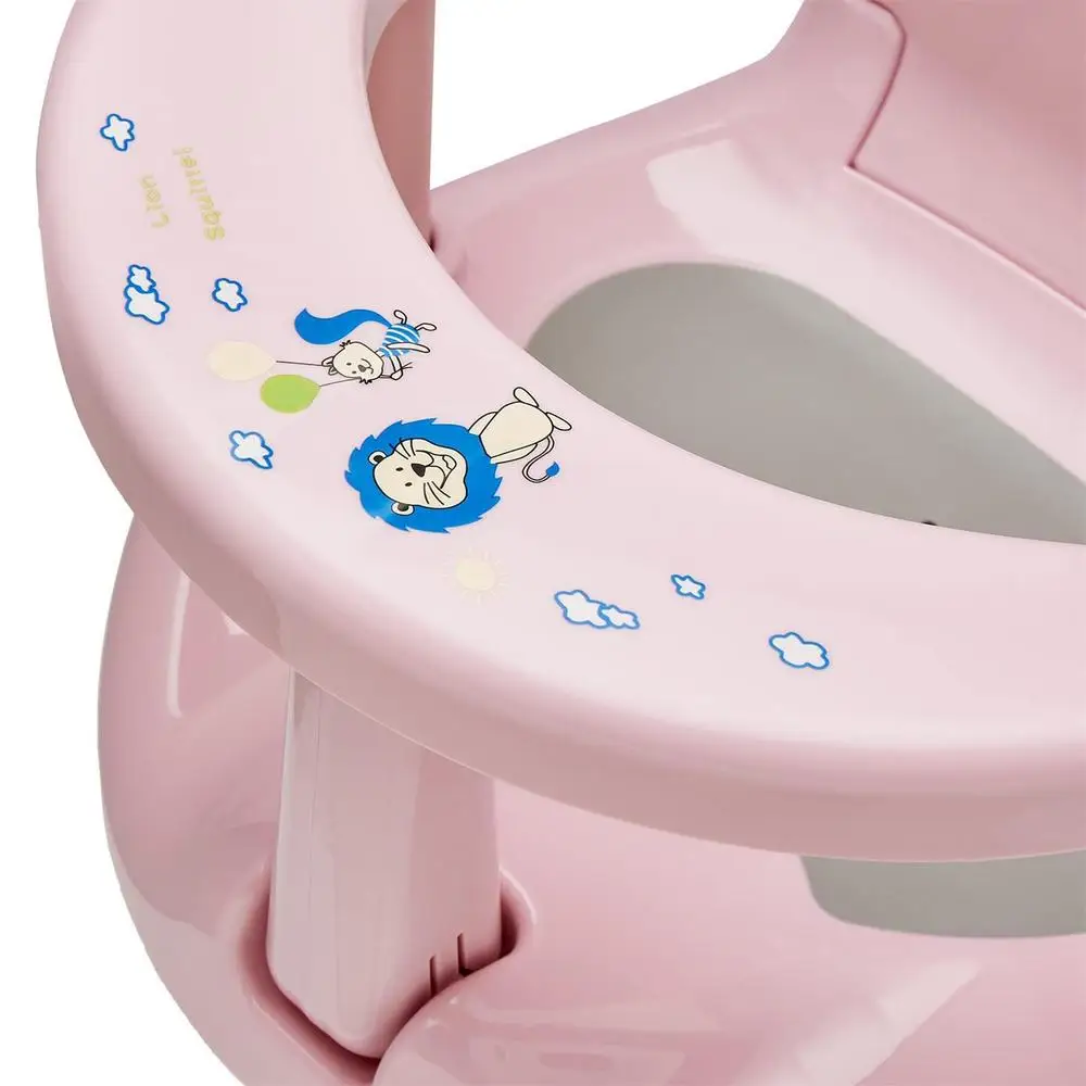 Baby Bath Seat Soft Mat For Travel Home Living Room Foldable Baby Bath Seat With Suction Cups Wrap-around Baby Bath Chair