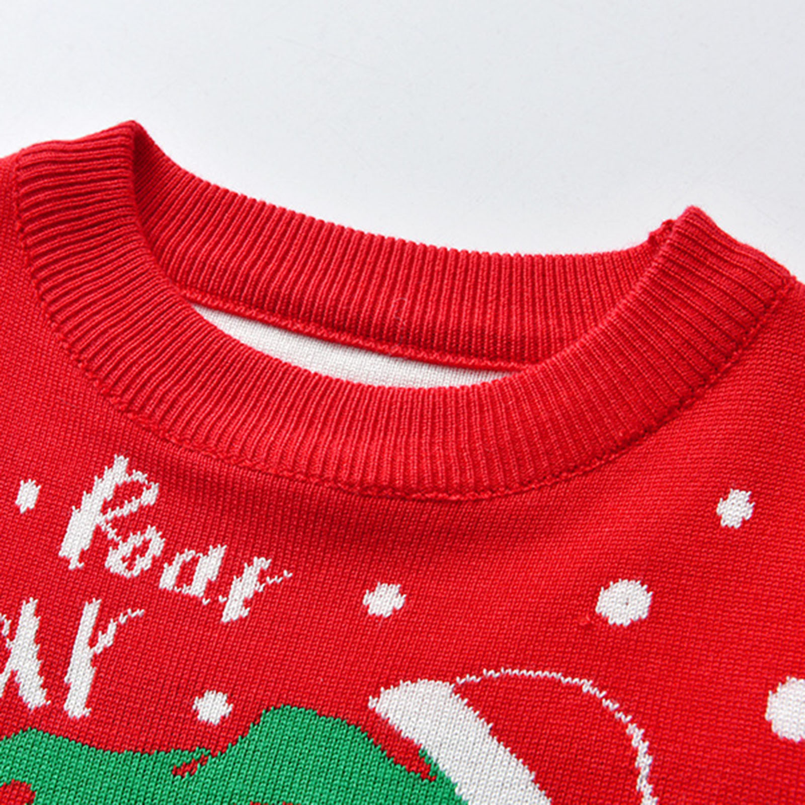 Leisure Children'S Clothing Girls Sweater Knitted Pullover Baby Christmas Double Layer Jacquard Base Coat Ins Kids Boys Clothes