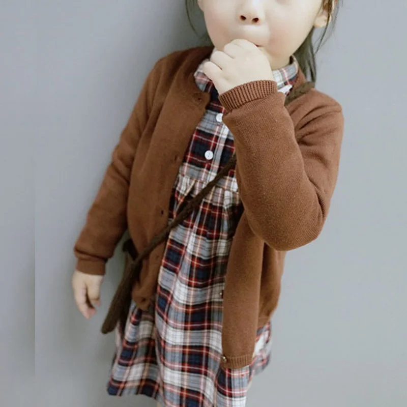 Autumn Cotton Sweater Spring Kids Baby Children Clothing Boys Girls Knitted Cardigan Sweater Top