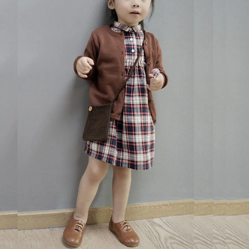 Autumn Cotton Sweater Spring Kids Baby Children Clothing Boys Girls Knitted Cardigan Sweater Top