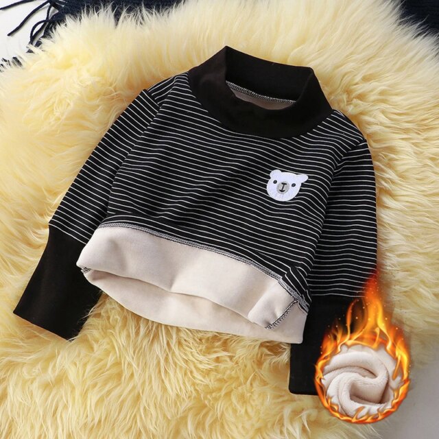 Autumn Baby Boys Girls Turtleneck Sweaters Sweater Kids Sweaters For Winter Knitted Bottoming Boys Sweaters Vetement Enfant - Image 5