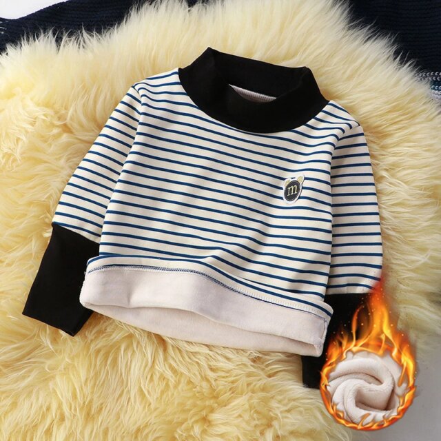 Autumn Baby Boys Girls Turtleneck Sweaters Sweater Kids Sweaters For Winter Knitted Bottoming Boys Sweaters Vetement Enfant - Image 4