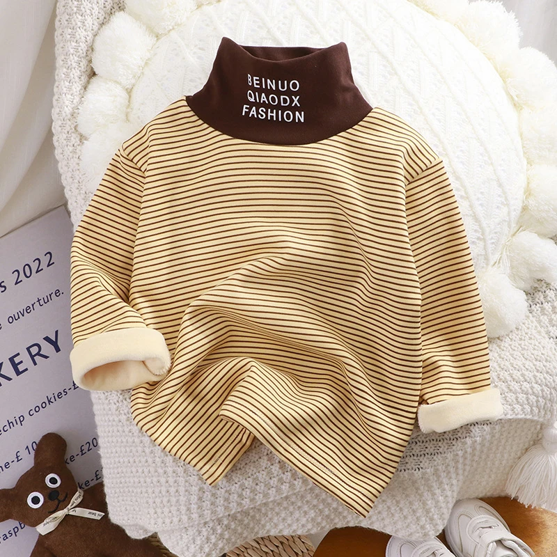 Autumn Baby Boys Girls Turtleneck Sweaters Sweater Kids Sweaters For Winter Knitted Bottoming Boys Sweaters Vetement Enfant