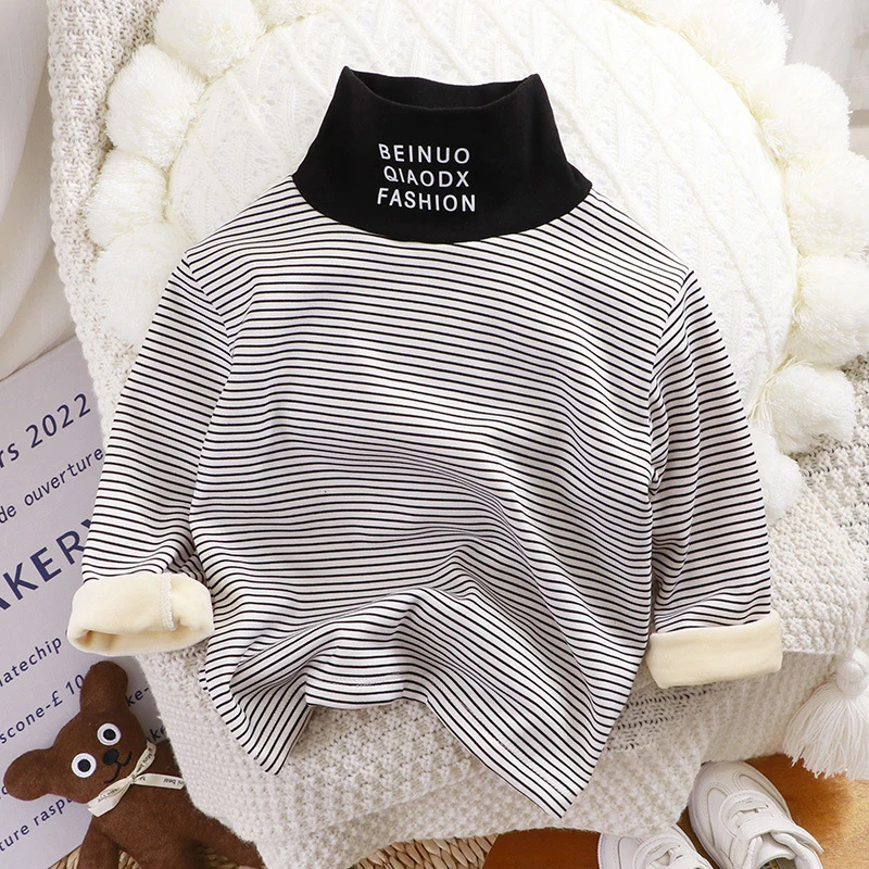 Autumn Baby Boys Girls Turtleneck Sweaters Sweater Kids Sweaters For Winter Knitted Bottoming Boys Sweaters Vetement Enfant