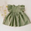 Fashion Summer Baby Girl Cotton Linen Party Princess Birthday Dress Baby Girl Clothes - Image 6