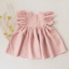 Fashion Summer Baby Girl Cotton Linen Party Princess Birthday Dress Baby Girl Clothes - Image 3