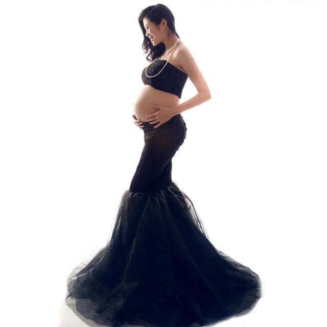 Maternity Photography Props Dresses for Pregnant Women Clothes Maternity Dresses for Photo Shoot Pregnancy Dresses - Image 4