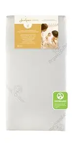 Stage Dual Firmness | Infant and Toddler Bed Mattress | Hypoallergenic and Water-Repellent | Greenguard Gold Certified Baby Bed