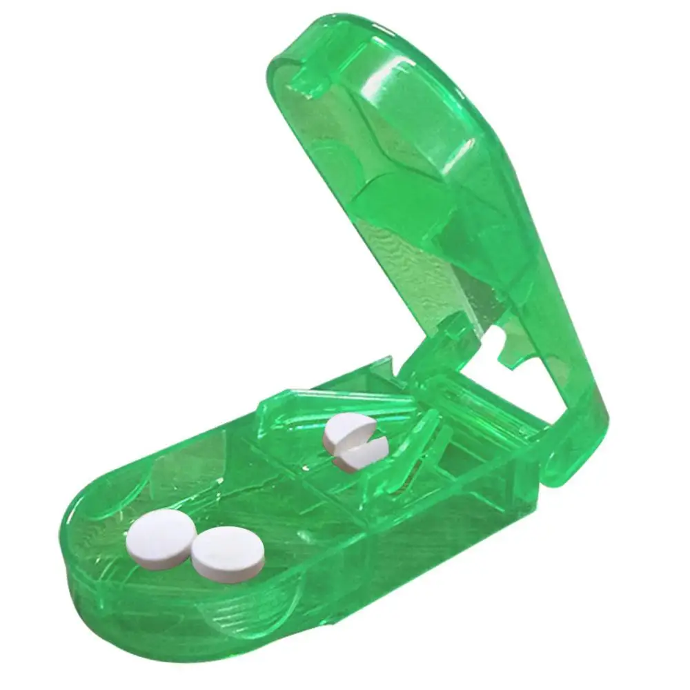 Pill Cutter Personal Vitamin And Pill Cutter Travel Sized Medicine Crusher For Men And Women Detachable Multi Purpose Pill