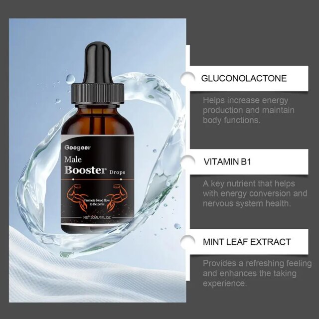 Mens Liquid Collagen Testosterone Supplement Drops With And Deeper A Desire Level On Improve Connect Endurance Higher Passi 30ml - Image 4
