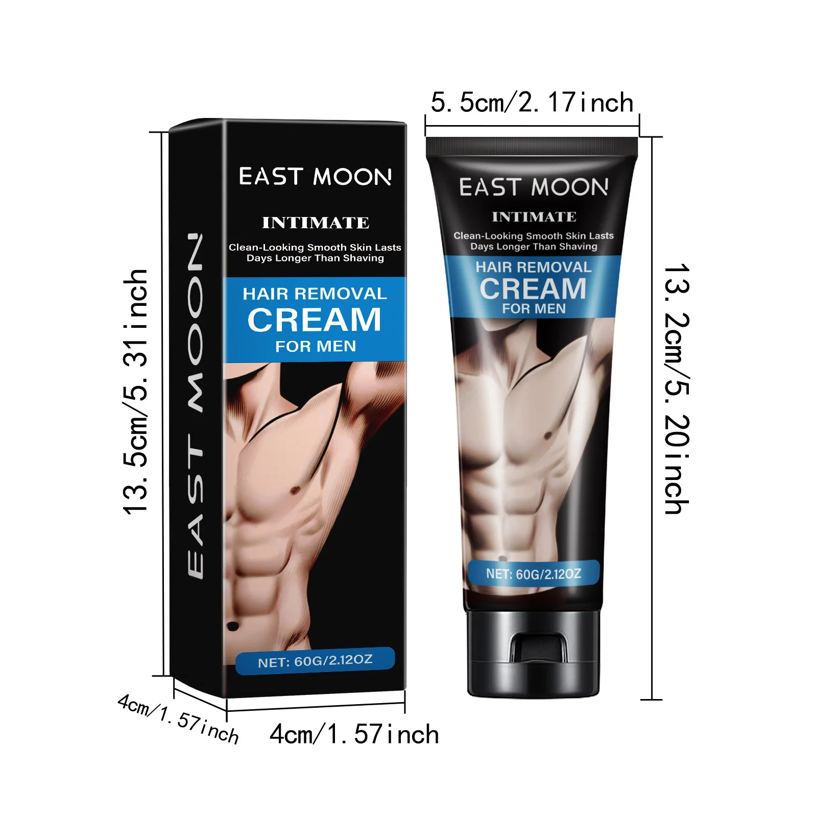 Vitamin Men Hair Removal Cream Growth Inhibitor Gently Painless Private Parts Long Lasting Soothing Whole Body Depilatory Cream