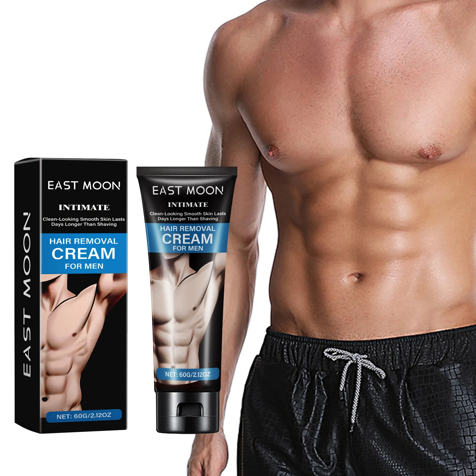 Vitamin Men Hair Removal Cream Growth Inhibitor Gently Painless Private Parts Long Lasting Soothing Whole Body Depilatory Cream