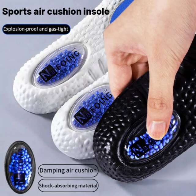 1Pair Upgrade Sports Shock Absorption Insole PU Memory Foam Breathable Arch Support Orthopedic Shoes Pad for Men Women Feet Care - Image 2