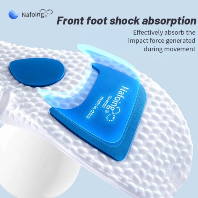 1Pair Upgrade Sports Shock Absorption Insole PU Memory Foam Breathable Arch Support Orthopedic Shoes Pad for Men Women Feet Care - Image 5