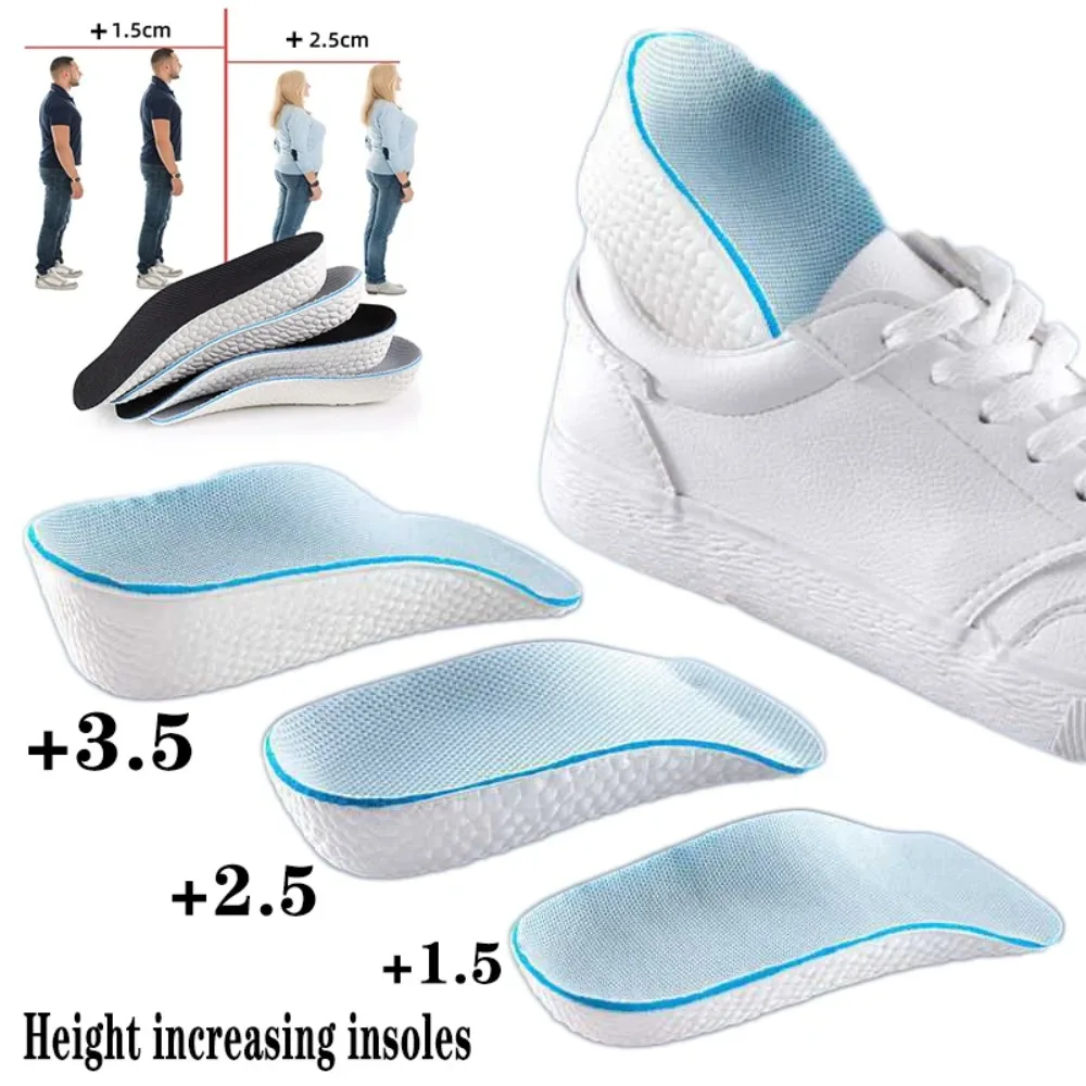 New Breathable Invisible height Insole Arch support Convenient to Use Half Insole Durable Orthopedic Foot Sole Pad for Men Women