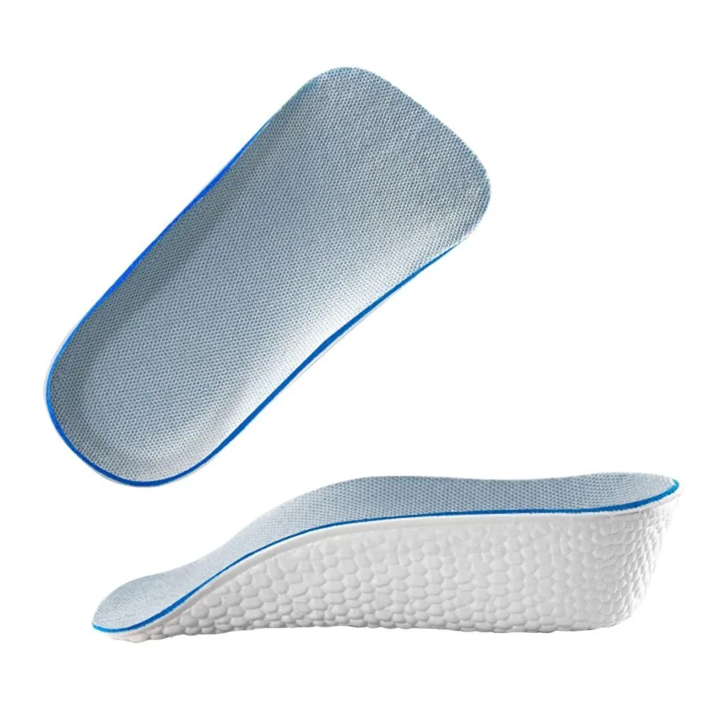 New Breathable Invisible height Insole Arch support Convenient to Use Half Insole Durable Orthopedic Foot Sole Pad for Men Women