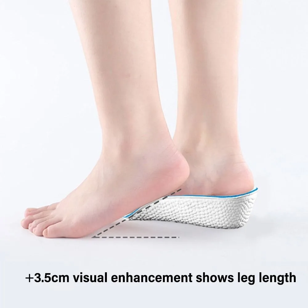 New Breathable Invisible height Insole Arch support Convenient to Use Half Insole Durable Orthopedic Foot Sole Pad for Men Women