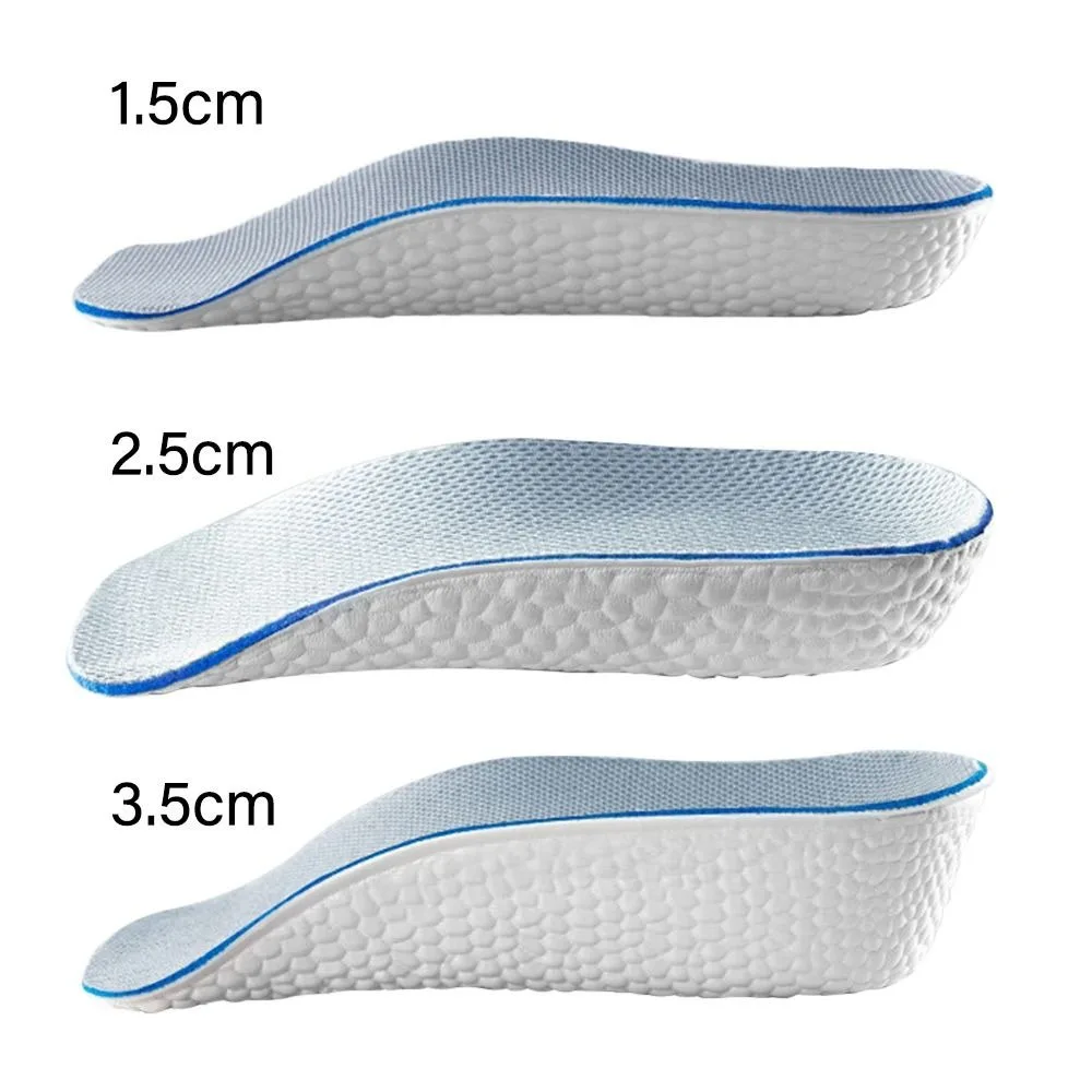 New Breathable Invisible height Insole Arch support Convenient to Use Half Insole Durable Orthopedic Foot Sole Pad for Men Women