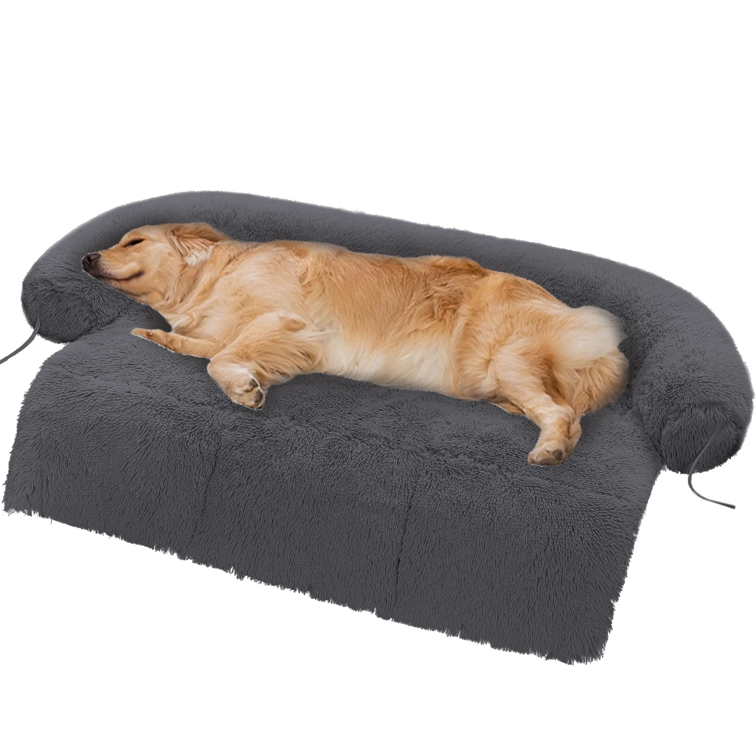 Fluffy Dog Bed Mat Dog Cat Sofa Winter Warm Pet Blanket Sleeping Bed for Dog Portable Dog House Washable Pet Kennel Puppy Pad