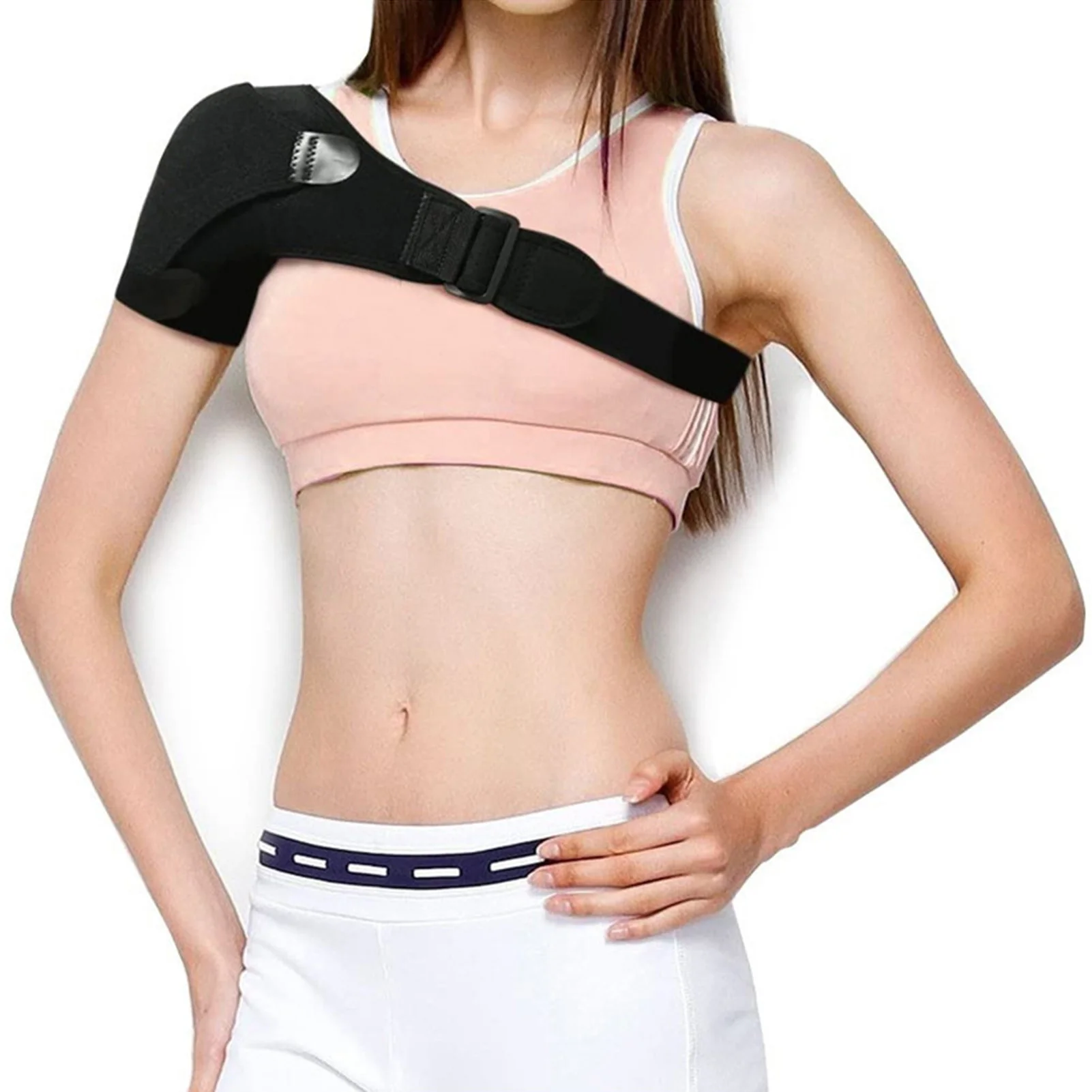 Shoulder Brace for Torn Rotator Cuff Shoulder Support Brace with Pressure Pad for Shoulder and Joint Pain Relief