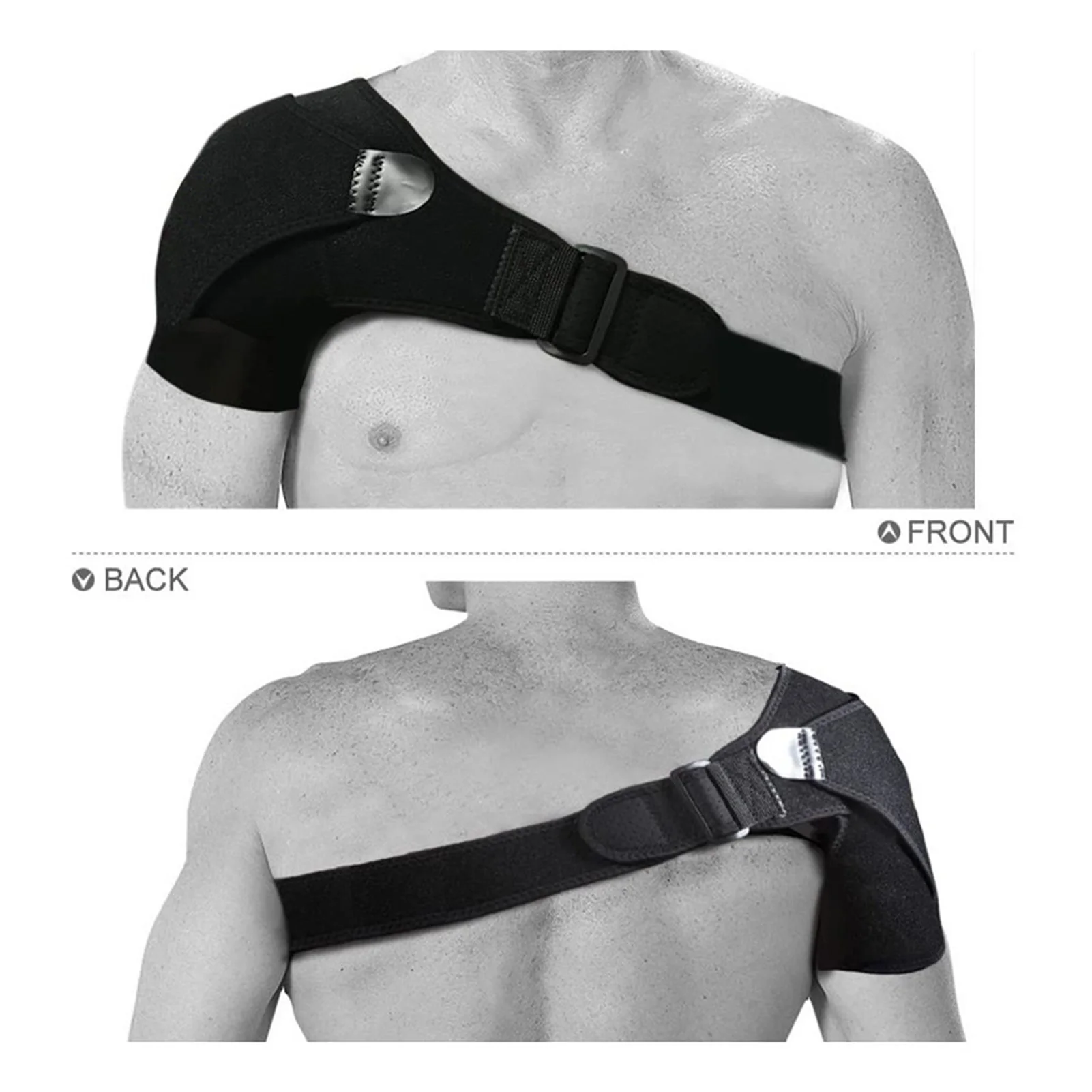 Shoulder Brace for Torn Rotator Cuff Shoulder Support Brace with Pressure Pad for Shoulder and Joint Pain Relief