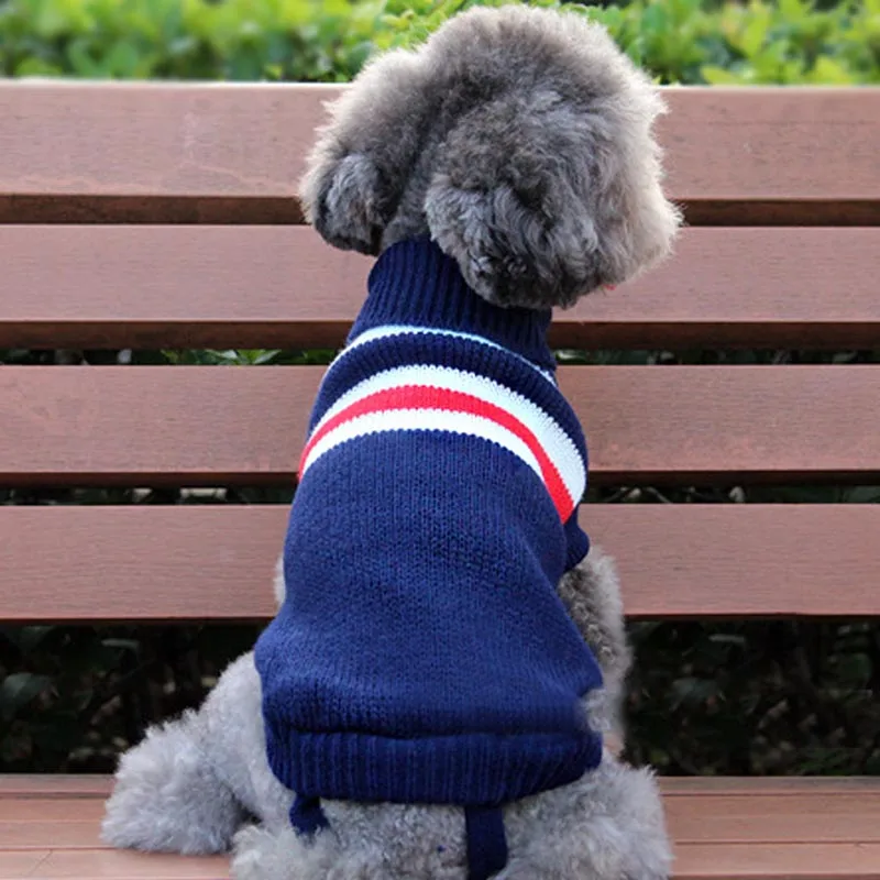 Warm Dog Clothes for Small Dog Coats Jacket Winter Clothes for Dogs Cats Clothing Chihuahua Cartoon Pet Sweater Costume Apparels